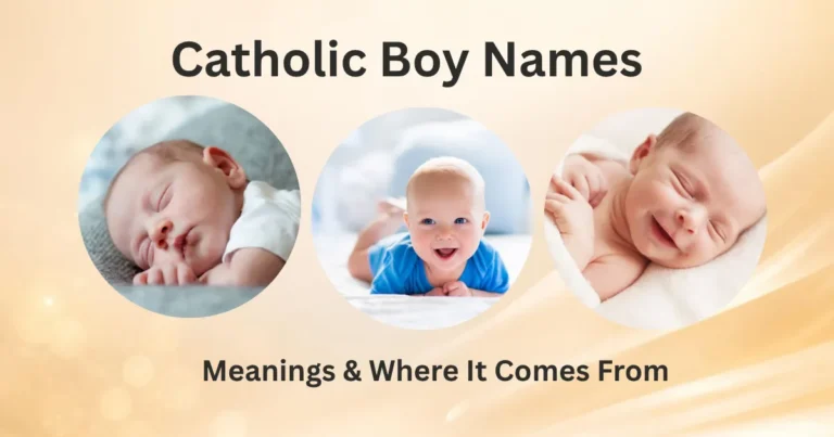 Catholic Boy Names