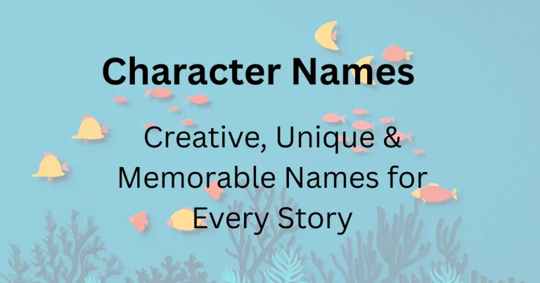 Character Names