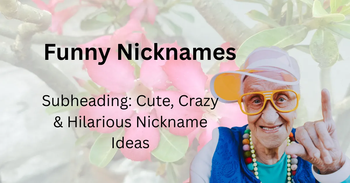 Funny Nicknames