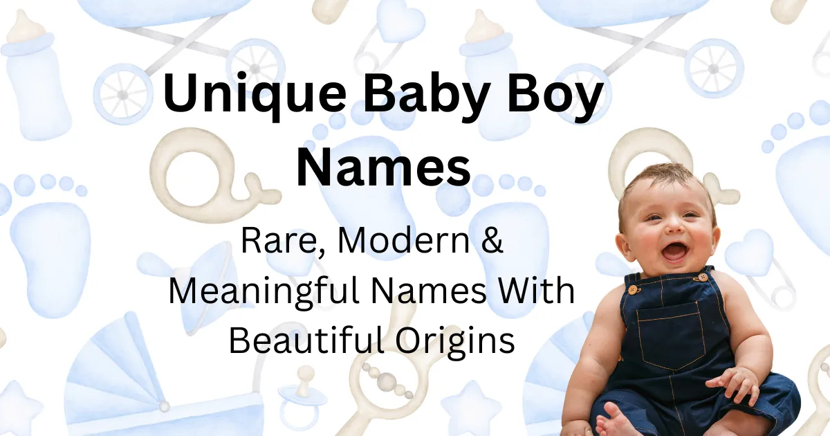 Unique Baby Boy Names