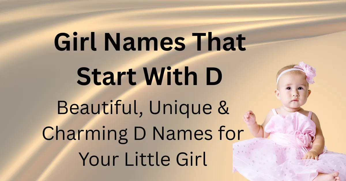 Girl Names That Start With D