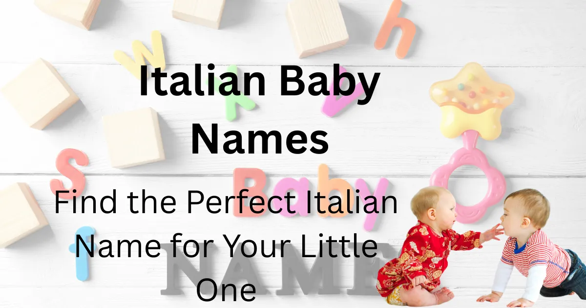 Italian Baby Names