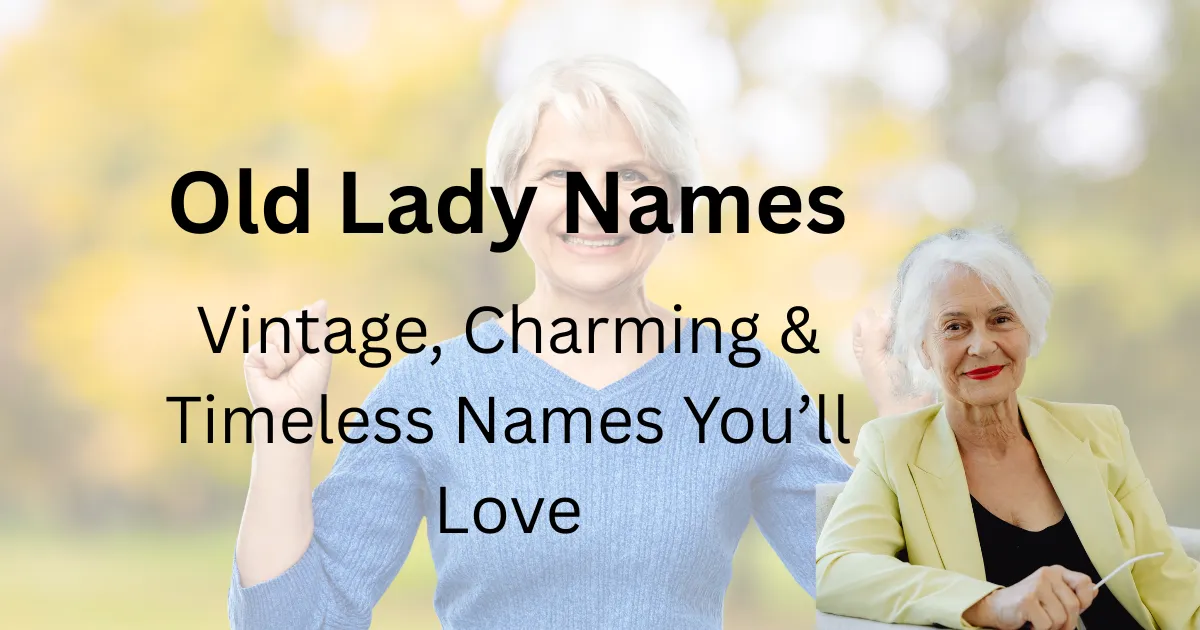 Old Lady Names