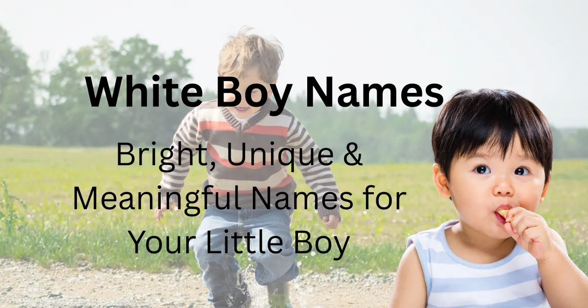 White Boy Names